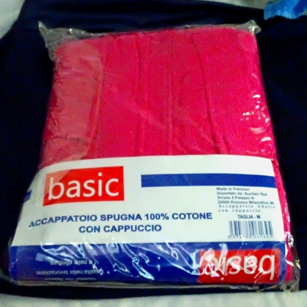Auchan Basic Womens Bathrobe Size M